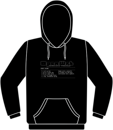 OpenWrt Chaos Calmer sweatshirt