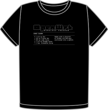 Camiseta OpenWrt Chaos Calmer