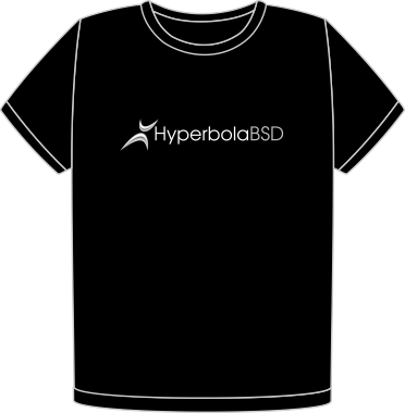 Camiseta HyperbolaBSDBSD