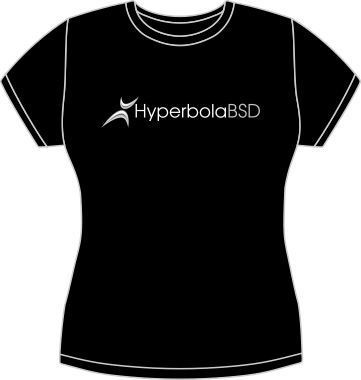 Camiseta HyperbolaBSD