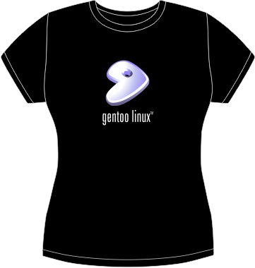 Gentoo fitted t-shirt