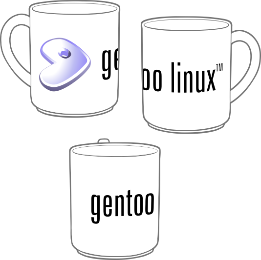 Gentoo mug