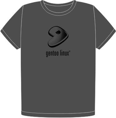 Camiseta Gentoo organic light anthracite