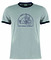 Camiseta Very Antique GNU Ringer Grey Light-Black - Foto