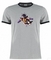 Camiseta Dynamic Duo Ringer Grey/Black - Foto