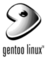 Gentoo black on white t-shirt - Design