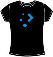 Camiseta Plasma Desktop entallada blue (FW0374)