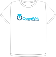 Camiseta OpenWrt (FW0433)