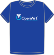 Camiseta OpenWrt (FW0434)