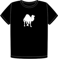 Perl Camel White t-shirt (FW0553)