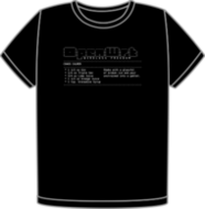 Camiseta OpenWrt Chaos Calmer (FW0695)