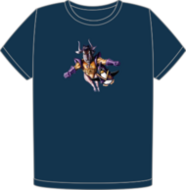 Dynamic Duo organic navy t-shirt (FW0720)