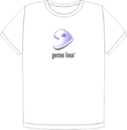 Gentoo white t-shirt (FW0738)