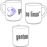 Gentoo mug (FW0744)